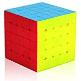 Cooja Cubo Magico 5x5, Speed Magic Cube 5x5x5, Stickerless Resistente Smooth Velocit di Giocattoli per Ragazze Ragazzi