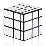 Cooja Mirror Cube Speed, Cubo di Specchio Cubo Argento Twisty Puzzle Giochi Intelligenti per Bambini