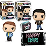 Cool Fonz Happy Days Pop! Figure Richie Cunningham in bundle con Fonzie + Confezione di carte collezionabili e mini scatola ...