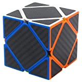 Coolzon Puzzle Cube Skewb Magico Cubo con Adesivo in Fibra di Carbonio Nuovo velocità