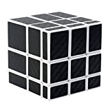 Coolzon Puzzle Cube Specchio Magico Cubo con Adesivo in Fibra di Carbonio Nuovo velocità