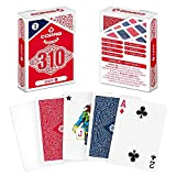 COPAG Unisex's 104104324 310 Gaff Card Deck, Rosso, Poker