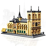 Costruzioni Wange 5210 Architecture Notre-Dame De Paris Building Blocks Sets City Bricks Classic Skyline Model Gift Toys Compatibile