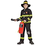 Costume Bambino Pompiere Taglia 116 cm / 4-5 Anni