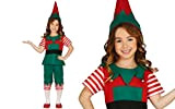 Costume da elfa bambino folletto elfo 5-6 anni