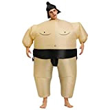 Costume gonfiabile di sumo, lottatore di sumo gonfiabile che lotta per il corpo completo Costume di Halloween per adulti/bambini Giochi ...