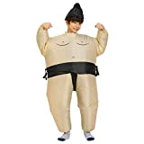 Costume gonfiabile per adulti e bambini – Costume gonfiabile da Sumo ad anello, due misure, divertente costume da sumo gonfiabile, ...