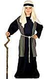 Costume pastorello arabo blu giudeo Presepe vivente bambino 3-4 anni