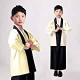 Costumi Ragazzi Costume Cosplay Giapponese Bambini Kimono Yukata Tradizionale Samurai Robe Halloween Vestiti for Bambini di Prestazione Qf Shop (Color ...