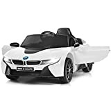 COSTWAY BMW Auto Elettrica per Bambini, Macchina Elettrico con Telecomando, un Posto, Velocità Massima 5 km /h, per Bambini da ...