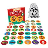 Cottify Memory per bambini con simpatici animali in memory legno, giocattolo in legno per 2 anni, giochi di memoria, giochi ...