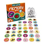Cottify Memory per bambini Prime parole, Legno di memoria, giocattolo in legno 2 anni, gioco di memoria, giochi per bambini ...