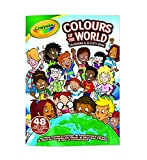 Crayola Colours of the World - Album Attività & Coloring, 48 Pagine da Colorare e di Attività Didattiche, 25-0717