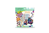 Crayola Glitter Dots - Set Ciondoli Scintillanti, per Creare Ciondoli con il Glitter Modellabile, Attività Creativa e Idea Regalo, 04-0800