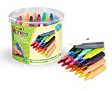 Crayola Mini Kids, Maxi Pastelli a Cera, Forma Tonda, 24 Pezzi, Età 12 Mesi, Colori Assortiti, 0784