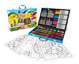 Crayola, Valigetta dell'Artista Arcobaleno, Set Creativo con 155 Pezzi Assortiti, Regalo, Età Consigliata: 4 Anni