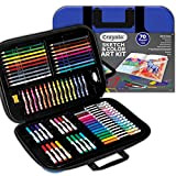 Crayola, Valigetta Sketch and Color, Set per Colorare e Disegnare, 70 Pezzi e un Blocco da Disegno, Regalo per Bambini ...