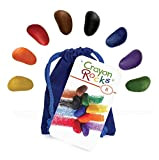 Crayon Rocks 8 Colours in a Blue Velvet Bag