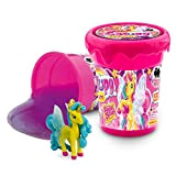 Craze Magic Slime Galupy Unicorn Magic Slime per bambini con Unicorn Toy Figure Glibber Clay 3 x 150 ml, 30967, ...
