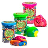 CRAZE Magic Slime POOPSIE Noise 3x slime per bambini, 100 g di melma colorata in vaso per bambini, bundle 31049