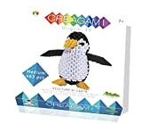 CreativaMente- Creagami Pinguino Gioco di Creativita Origami Modulari, Multicolore, One Size, 141334