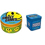 CreativaMente Smiley Games Gioco In Scatola, 501 & Rolling Cubes Parolandia Gioco In Scatola, 551