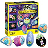 Creativity for Kids Glow in the Dark Rock Painting Kit – Pittura Rocks Kids Craft, Arti e Artigianato per bambini ...
