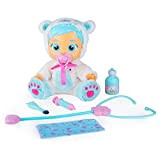 CRY BABIES Kristal Malatina | Bambola interattiva che piange lacrime vere e si ammala; con accessori da dottore - Bambola ...