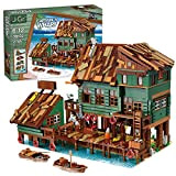CT-Tribe Casa Blocchi di Costruzione, 2745 Pezzi - Old Fishing Captains Wharf, Giocattoli da Costruzione, Compatibile con Lego Casa