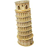 Cubic Fun MC053H - 3D Puzzle La Torre di Pisa Italia, 12x12x30 cm