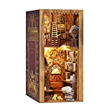 CUTEBEE Kit fai da te Book Nook – Kit fai da te in miniatura per casa con mobili e luce ...