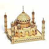Cuteefun Puzzle 3D Legno, Modellini Taj Mahal da Costruire, Costruzioni Legno, Kit Fai da Te Creativo per Modellismo Architettura, Idee ...