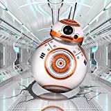 CYYS The Force Awakens BB-8 Robot Intelligente Telecomando Figura Robots, Radiocomandato 360°Rolling Minifigure Robots, Giocattoli per Bambini