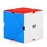 D-FantiX QYTOYS Qicheng Skewb Cube Skewb Speed Cube Stickerless Magic Cube Puzzle giocattolo per bambini adulti (versione QiCheng)