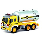 D-KIDZ- Veicolo Giocattolo Mezzi di Lavoro Truck D-Force Cantieri Cisterna Benzina, Multicolore, DIP76592