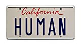 Daft Punk | Electroma | HUMAN | Metal Stamped License Plate