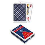 Dal Negro – Mazzo di Carte Poker Italia, in cartoncino duplex, 55 carte con Jolly, Retro Blu, Made in Italy