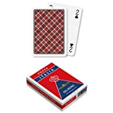 Dal Negro – Mazzo di Carte Poker Italia, in cartoncino duplex, 55 carte con Jolly, Retro Rosso, Made in Italy