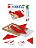 Dal Negro- Tangram Rosso con Carte, Multicolore, 3.DN055755