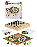 dal-negro- Tanti Set 20 Giochi da Tavolo, Multicolore, 53950