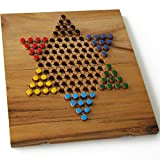 DAMA CINESE giochi da tavolo familiare di strategia da 2 a 6 giocatori in legno massiccio eco-responsabile alle norme CE, ...