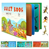 DAOUZL Quiet Book, Montessori Libro di Interesse, Giocattoli Educativi Autismo, Libro Puzzle Giocattoli Sensoriali, Gioco Cervello Libro di Puzzle per ...