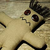 Darko Doll raw - Bambola Voodoo con ago e istruzioni rituali