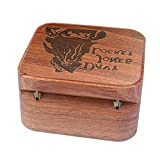 Davy Jones Rosewood Box Music Box, Wood Carved Mechanism Musical Wind Up Gift For Christmas