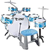 DBAF Kids Drum Set,Children's Drum Toy Music Toy Children's Educational Percussion Drums Beginner Boy 3-6 Years Old (Color : Blue) ...