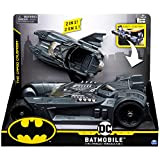 dc comics, Batman, Batmobile e Bat-Barca Veicolo trasformabile 2 in 1 per Personaggi da 10 cm, dai 4 Anni - ...