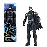 DC COMICS | BATMAN | Personaggio Batman in scala 30 cm con Armatura Combact Grigio, mantello e 11 punti di ...