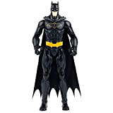 DC COMICS | BATMAN | Personaggio Batman in scala 30 cm con decorazioni e armatura nera originale, mantello e 11 ...