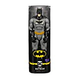 dc comics Batman, Personaggio da 30 cm articolato - Versione Grigio/Nero, dai 3 Anni - 6056680