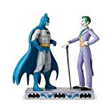 Dc Comics by Jim Shore Batman e The Joker Statuetta, Resina, Altezza 23.5 cm